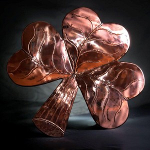 copper shamrock